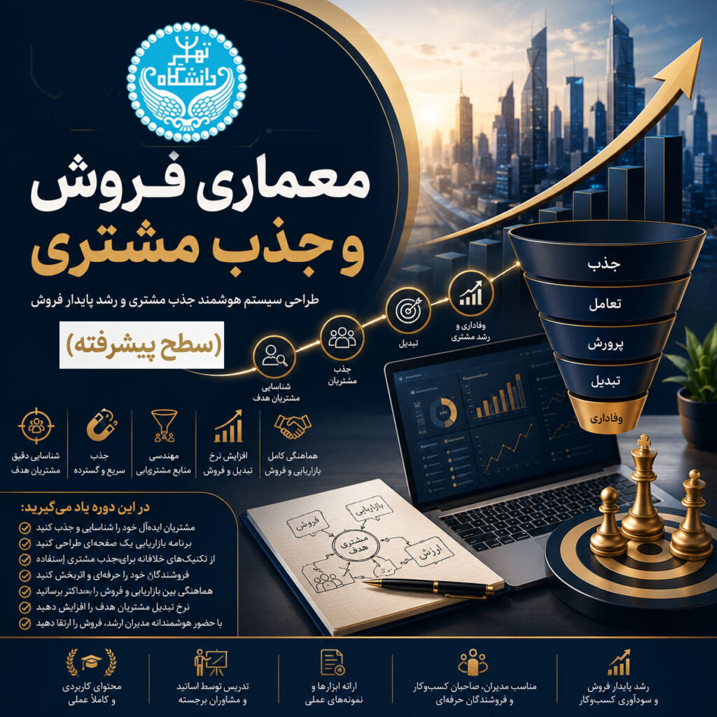 معماری فروش و جذب مشتری (پیشرفته)